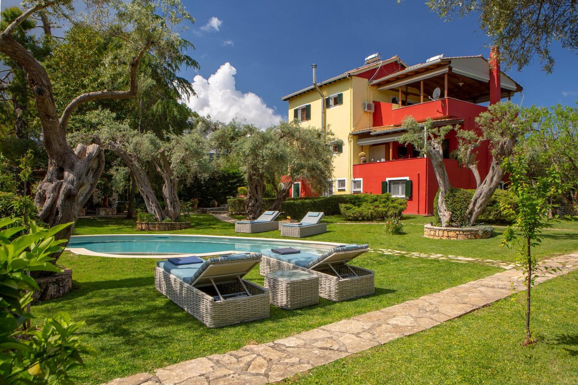 Poly'S Villa Lefkada Apolpaina Eksteriør billede